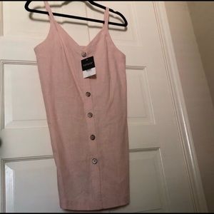 TOPSHOP light pink dress. Size 4